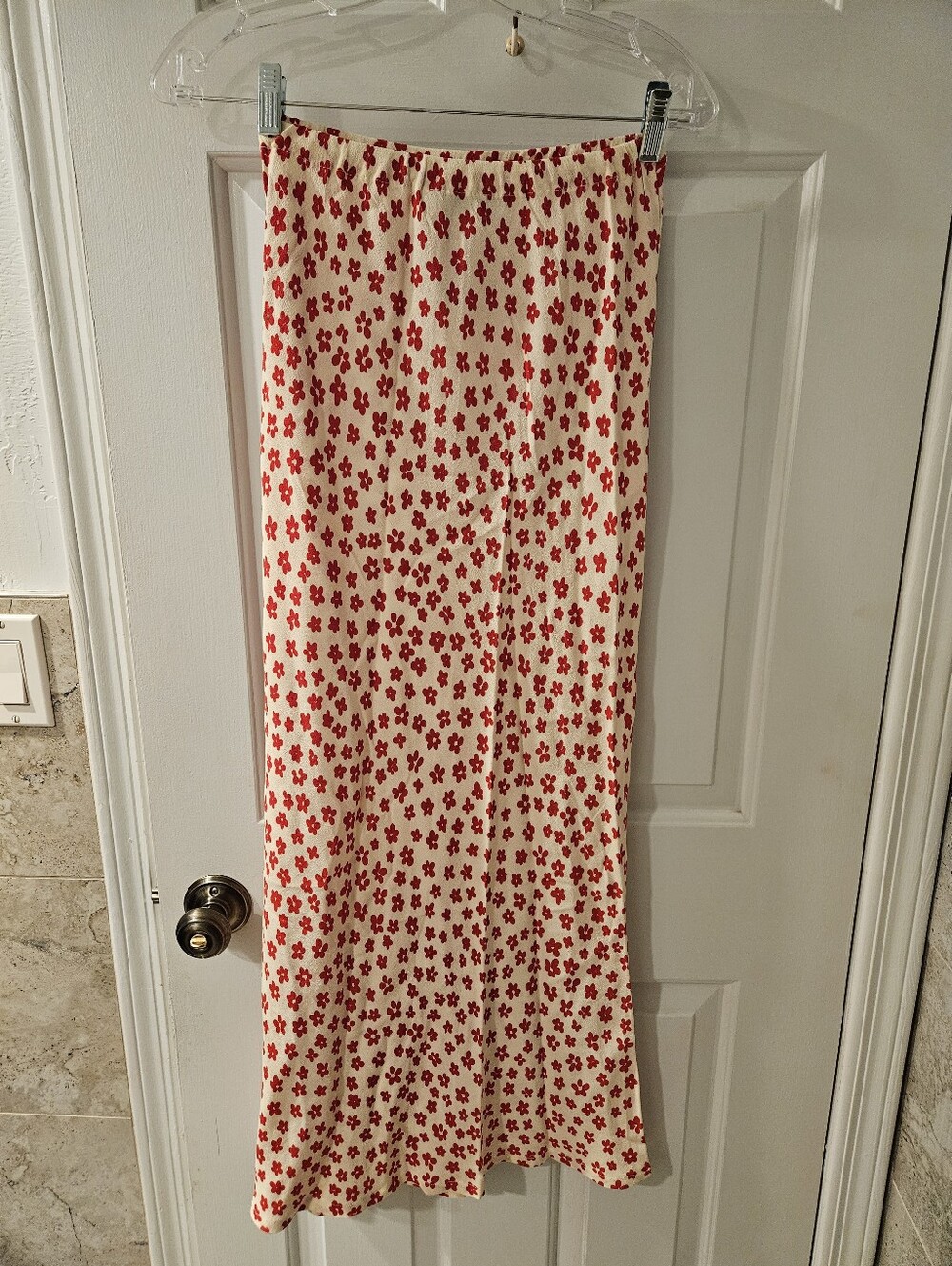 Faithfull The Brand Gita Red Skirt Set s4 - Picture 4 of 9